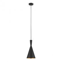 Pedro lampa wisząca 1x60W E27 230V czarny